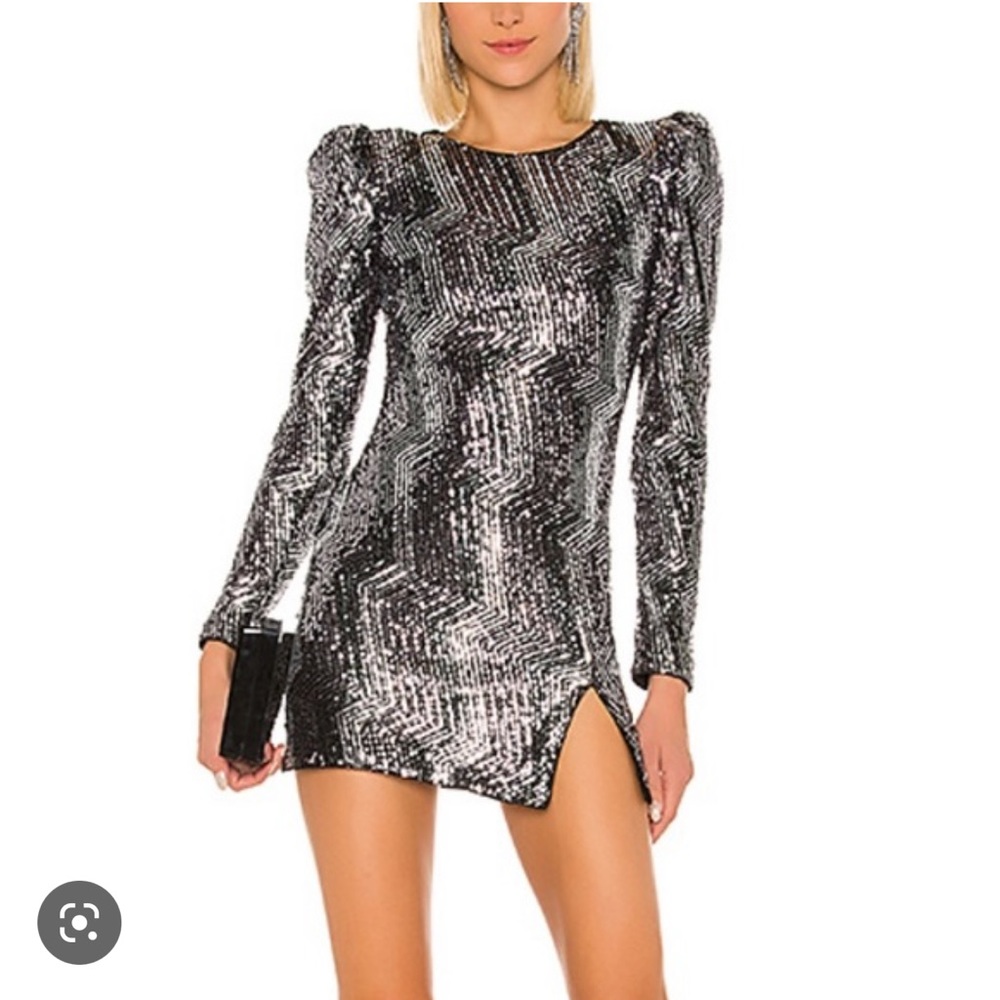 Michael Costello Leanne mini dress